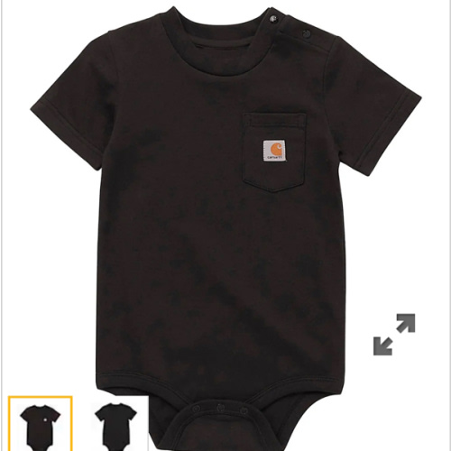 Kids' Short Sleeve Pocket Bodysuit (Infant)