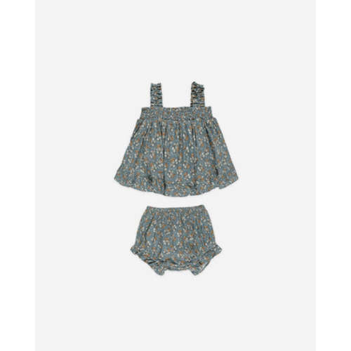 Lala Set || Blue Floral