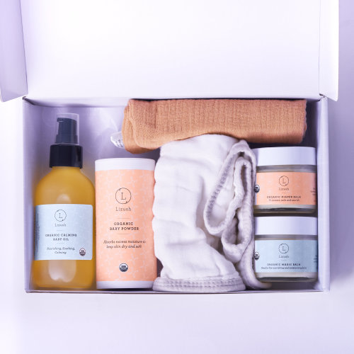 All Natural Baby Gift Set, Baby Shower Gift Box, Unisex New Baby Gift, Natural Baby Care Products, Newborn Essentials, USDA Organic