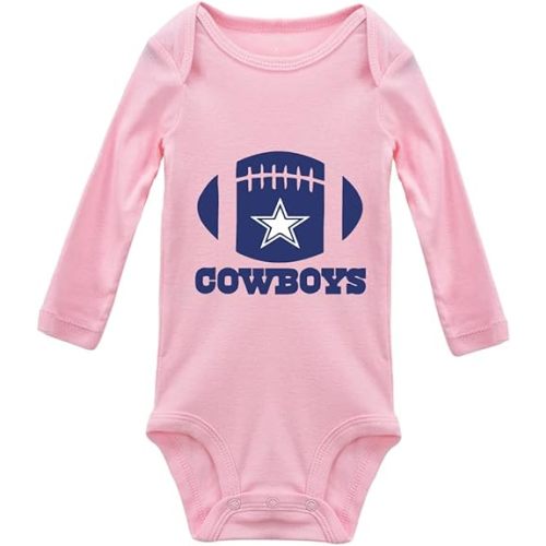 Cowboys Baby Bodysuit Girl boy Infant Toddler Organic Clothes