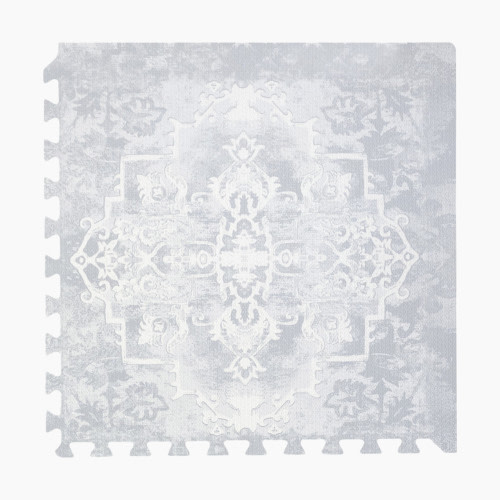 Toddlekind Haven Foam Play Mat | Parisa Collection - Pearl Blue, 4X6