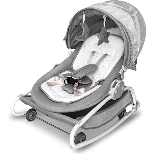 4-in-1 Electric Baby Swing for Infants, Baby Bouncer Seat
