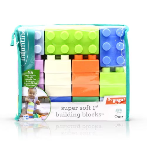 INFANTINO SUPER SOFT 1ST BUILDING BLOCKS