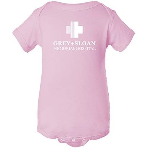 UGP Campus Apparel Grey Sloan Memorial Hospital - Doctor Surgeon TV Drama Infant Creeper Bodysuit