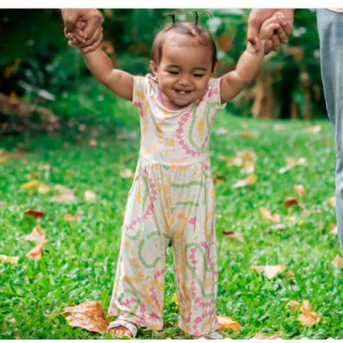 Lei Day in Sand Jumpsuit