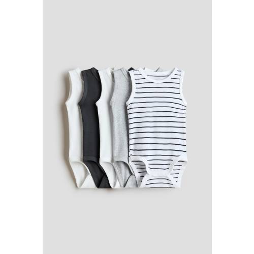 5-PACK COTTON BODYSUITS