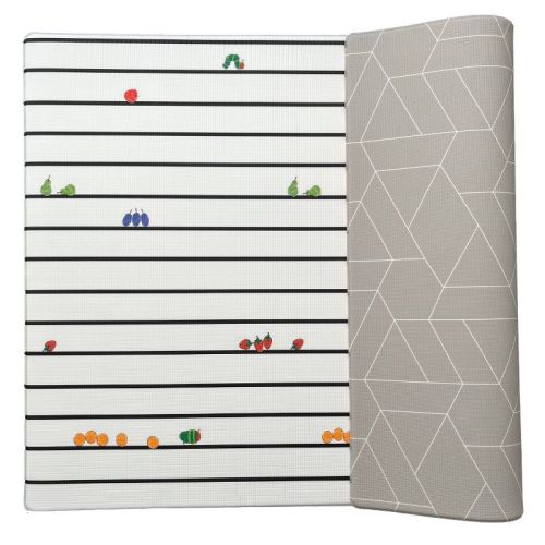 LITTLE Bot Ofie Mat x World of Eric Carle Activity Play Center - Caterpillar Pop + Zen Line
