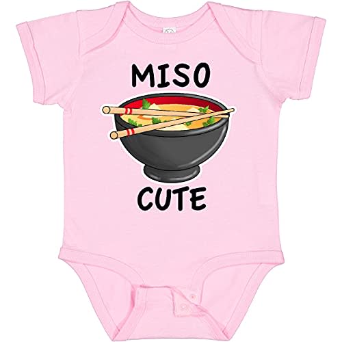 inktastic Miso Cute with Miso Soup Baby Bodysuit