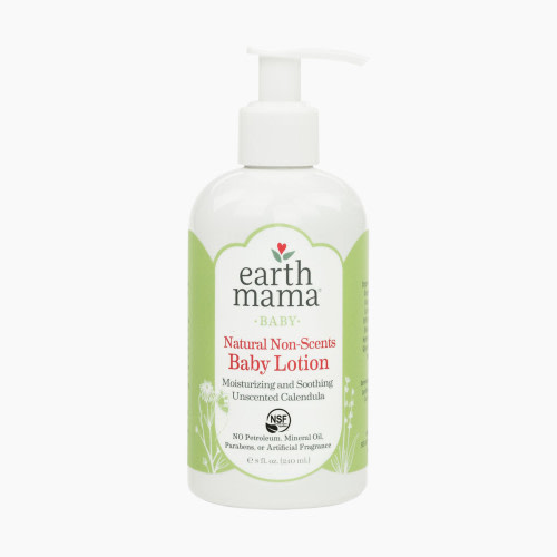 Earth Mama Baby Lotion - Unscented, 8 fl oz