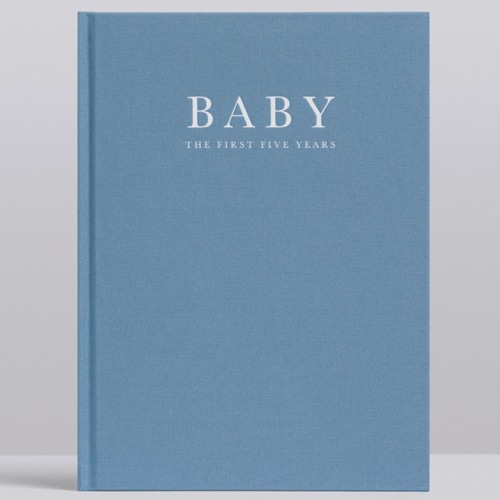 Blue Baby Journal: Birth to Five Years