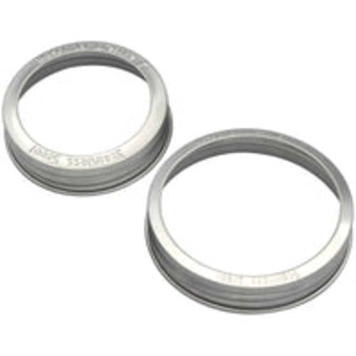 Rust Proof Stainless Steel Bands / Rings for Mason Jars 5 Pack