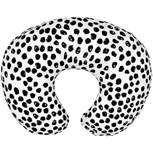 Nursing Pillow and Positioner, Breastfeeding, Bottle Feeding, Baby Sitting Support with Removable Ultra Soft Minky Cover, Tummy Time Support for Baby Boys and Girls