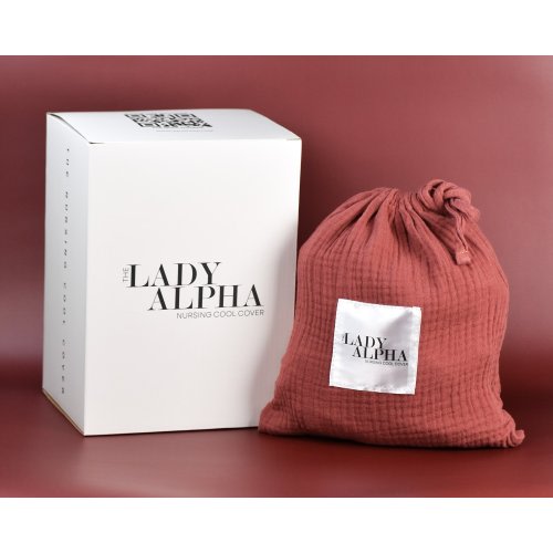 The Lady Alpha Nursing Cool Cover - Terracotta for When it's Hotta — As Seen On Shark Tank - Lady Alpha -The Nursing Cool Cover