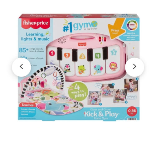 Glow And Grow Kick And Play Piano Gym