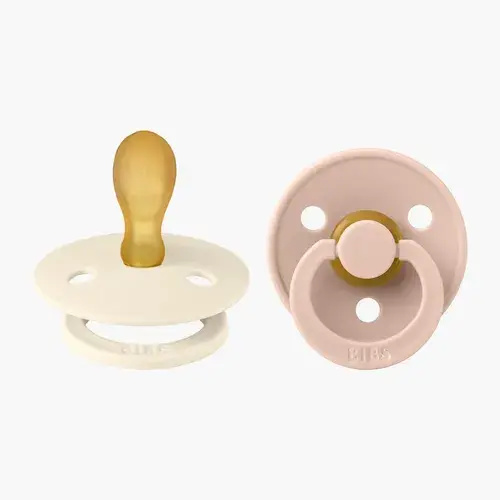 Bibs Pacifier Symmetrical Stage1 - Blush | Baby Bunting AU