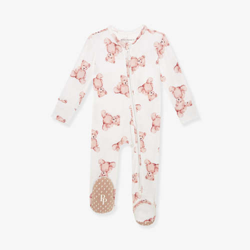 -0-3 month Harold Footie Zippered One Piece