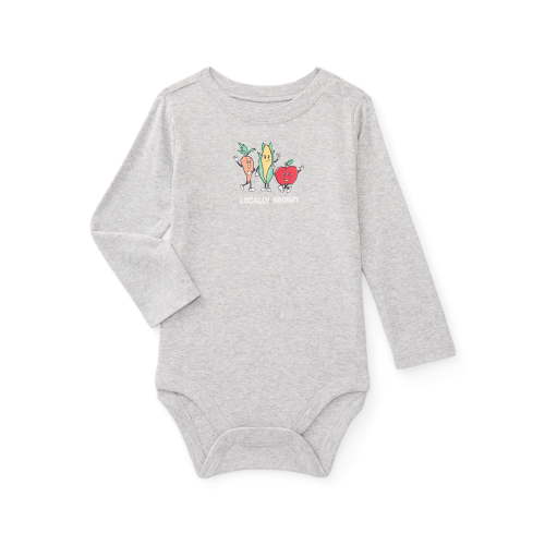 Wonder Nation Baby Boy Long Sleeve Graphic Bodysuit, Sizes 0-24 Months