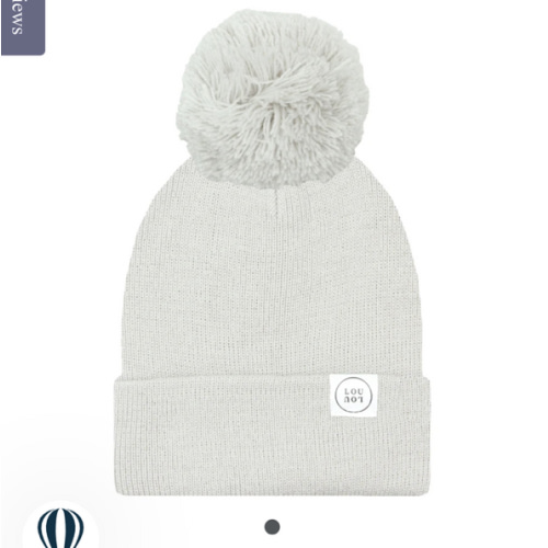Beanie with Pom - Cloud Grey – Lou Lou & Company