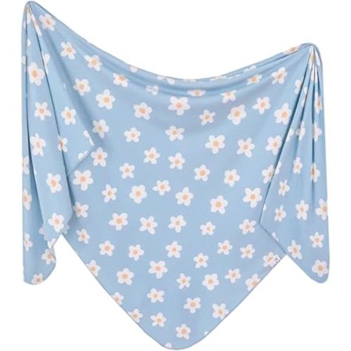 Copper Pearl Baby Swaddle Blanket - Premium Knit Baby Blanket, Large Soft Stretchy Receiving Blankets for Baby Boy and Girl, Swaddles for Newborn, Infant, and Toddler (Della)