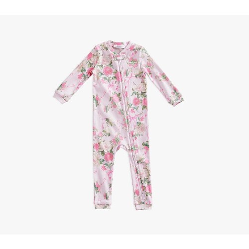 LoveShackFancy Cabbage Rose Organic Nursery Pajama | Pottery Barn Kids