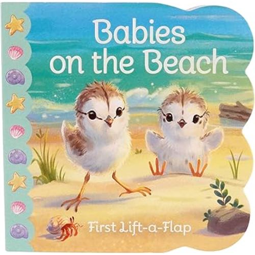 Babies on the Beach - A First Lift-a-Flap Board Book for Babies and Toddlers (Babies Love)