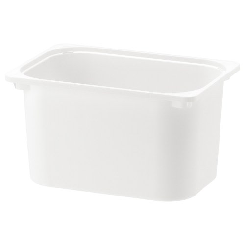 TROFAST Storage box - white 16 ½x11 ¾x9 "