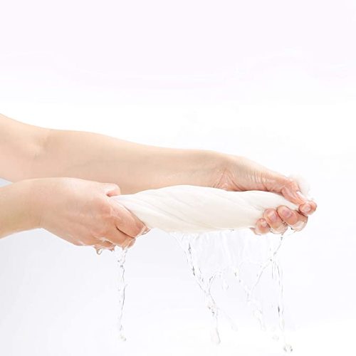 Muslin Burp Cloths for Baby 100% Cotton Large 20''X10'' 6 Layers Thicken Super Soft and Absorbent (6 Pack,White)