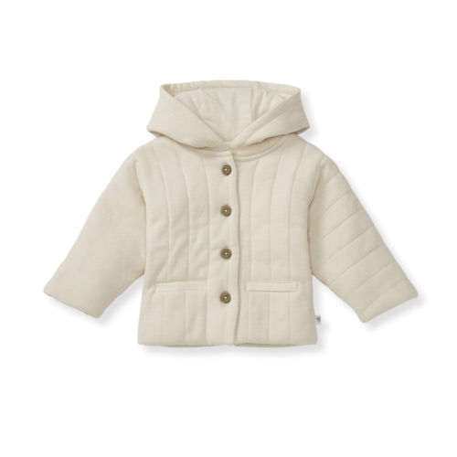 Organic Cotton Quilted Baby Jacket