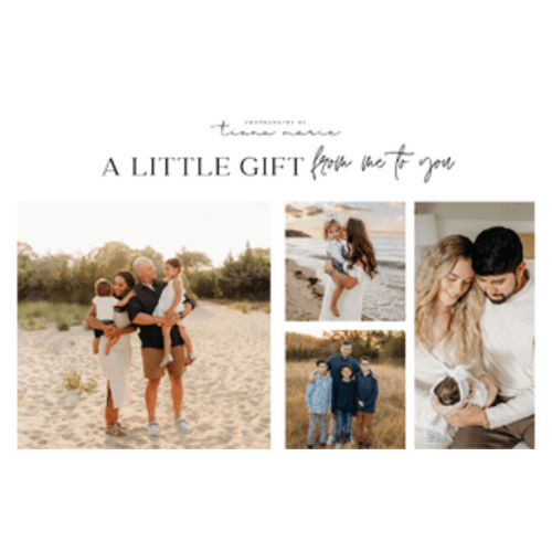 Order | Photography By Tiana Marie eGift Cards