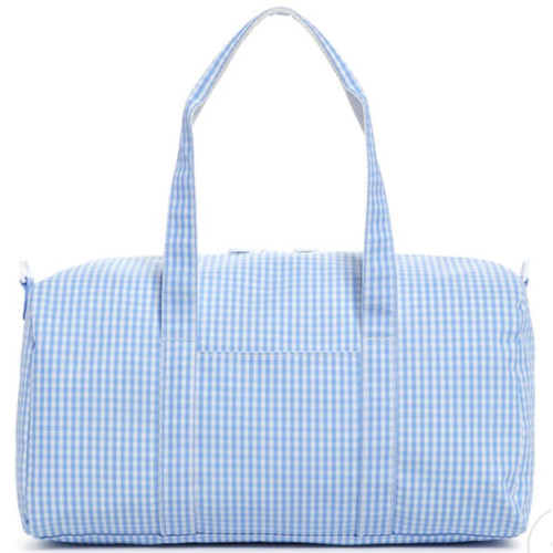 Duffel - Weekender - Gingham Sky