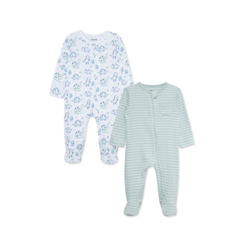 Dino Assorted 2-Pack Footies, 6M