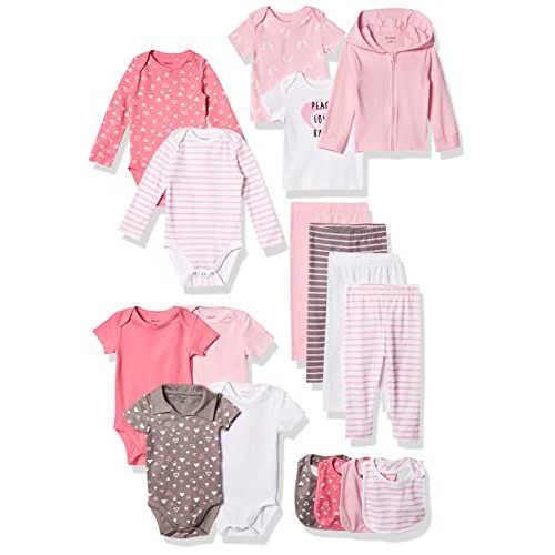 Hanes Ultimate Baby Flexy-17 Piece Warm Weather Essentials Set