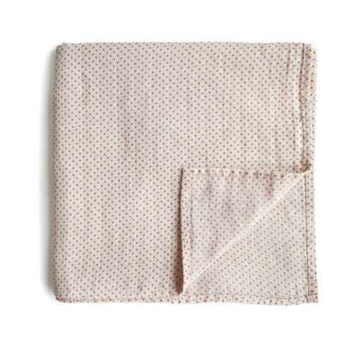 Organic Cotton Mushie Baby Muslin Swaddle Blanket