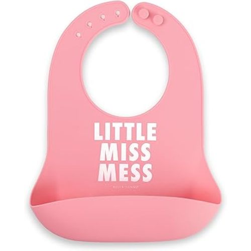 Bella Tunno Wonder Bib – Waterproof Silicone Bibs for Boys & Girls, Non-toxic & BPA Free Silicone Baby Bibs & Toddler Bibs