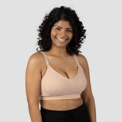Kindred By Kindred Bravely Women's Pumping + Nursing Hands Free Bra - Beige Xl