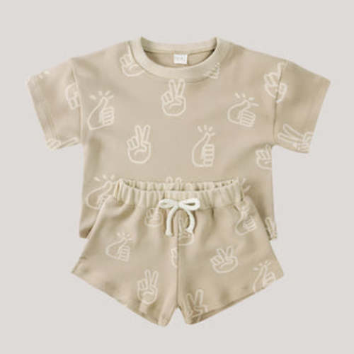 Boys Printed Shorts Set | RYAN AND REMI