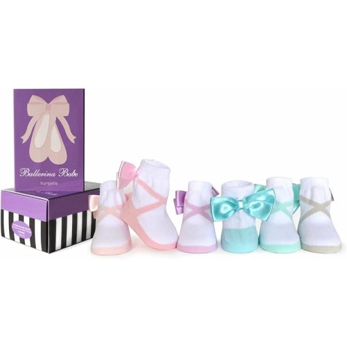Trumpette Baby Boy/Girl Sock Set for Infant-Toddler, 6-pack, Unisex, 0-24 Months