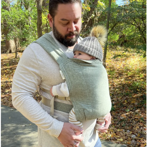 Green Baby Carrier | Ergonomic Soft Structured Carrier