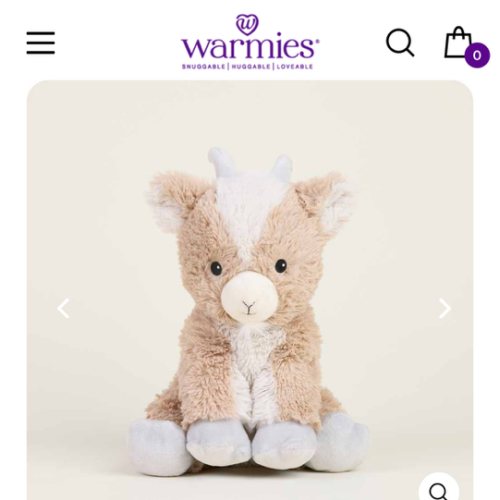 Microwavable Goat Warmies | Warmies USA