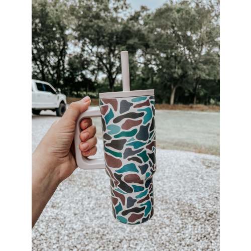 Camo Kids Tumbler