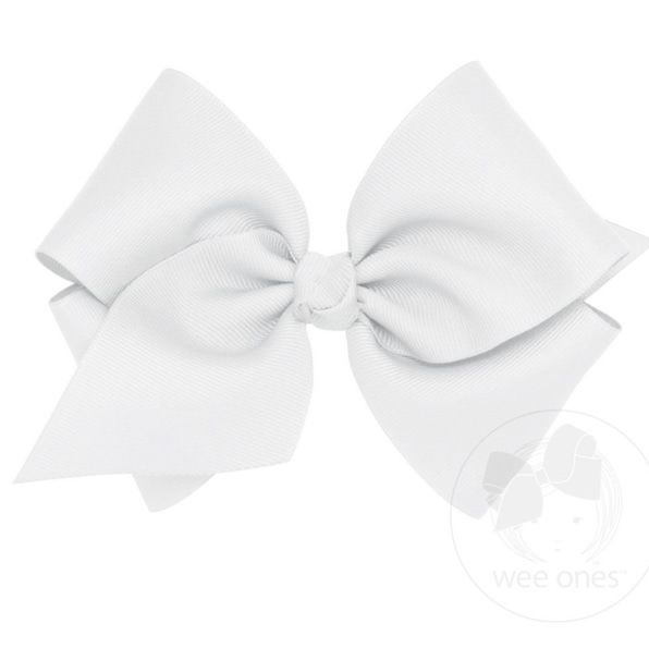 Mini King Classic Grosgrain Hair Bow (Knot Wrap)