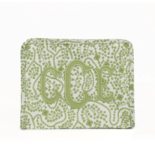 Shelby Green Vanity Bag