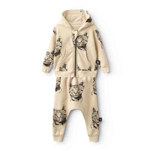 cool cat hoodie set