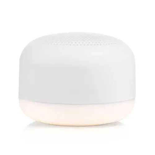 Yogasleep Travel Mini Portable White Noise Sound Machine | 6 Soothing Sounds | Soft Dimable Night Light | Compact Sleep Therapy for Adults & Baby | USB Rechargeable | Lanyard for Easy Hanging