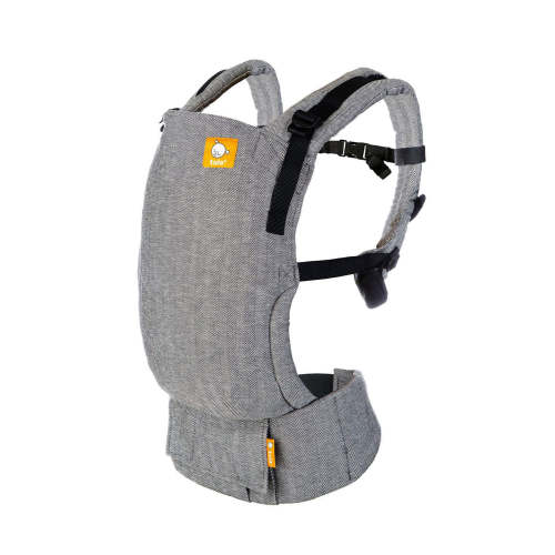 Natural Linen Baby Carrier - Free-To-Grow Ash Grey – Baby Tula – Baby Tula US