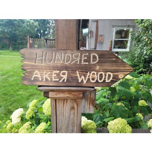 Pooh's Hundred Acre Wood Sign