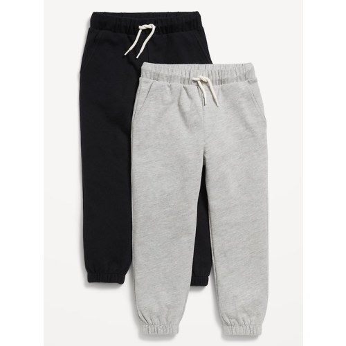 Cinched-Hem Jogger Sweatpants 2-Pack for Toddler Boys | Old Navy