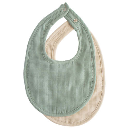 mushie Muslin Bib 2-Pack – Mushie
