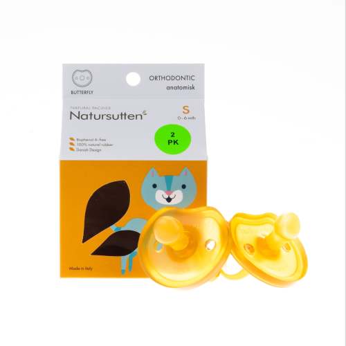 Natursutten Orthodontic Butterfly Shield Pacifier – Blooming Baby