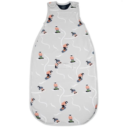 4 Season® Ultimate Baby Sleep Bag, Merino Wool & Organic Cotton, Snowboarder